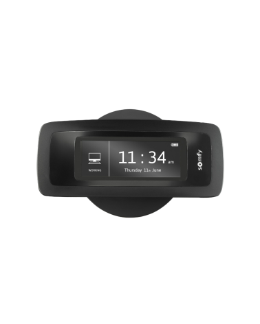 SOMFY NINA Timer io – Czarny Pilot Przenośny z Zegarem | Sterowanie Roletami io