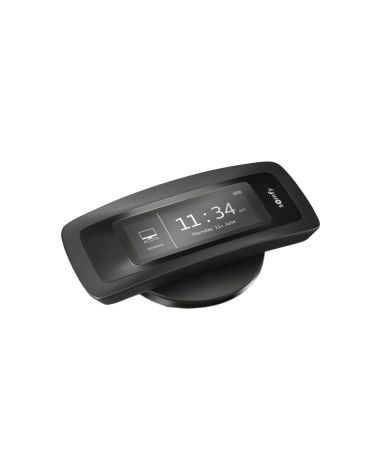 Czarny pilot SOMFY NINA Timer io widoczny z przodu – ekran dotykowy i nowoczesny design