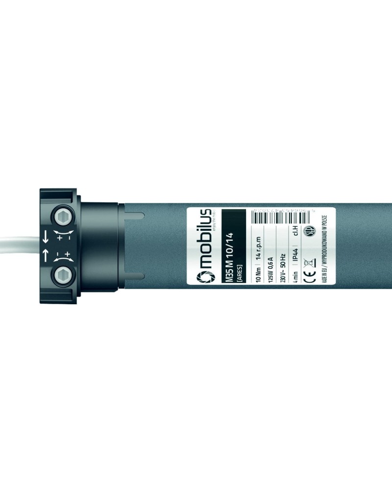 Silnik MOBILUS M 35M 10Nm – przewodowy| Mechaniczne Krańcówki