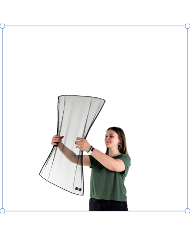 Moskitiera Elastyczna Bezramkowa do okna na wymiar WosterFlex