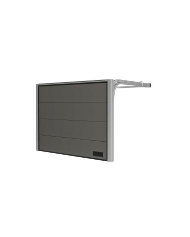 Brama Garażowa Segmentowa Kwarc | Niskie Nadproże |Z Napędem