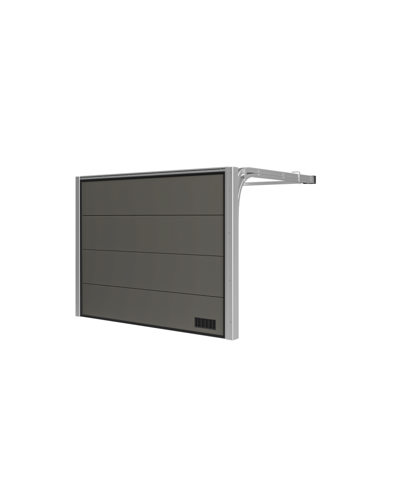 Brama Garażowa Segmentowa Kwarc | Niskie Nadproże |Z Napędem