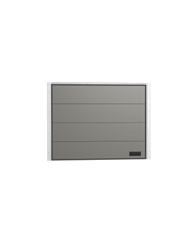 Brama Garażowa Segmentowa Kwarc | Niskie Nadproże