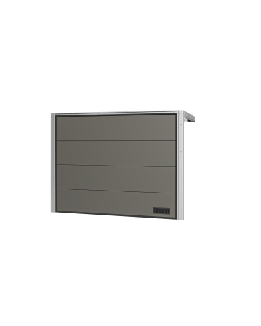 Brama Garażowa Segmentowa Kwarc | Niskie Nadproże |Z Napędem