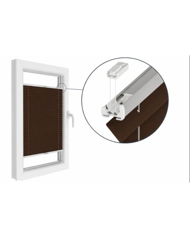 Plisy okienne na wymiar – montaż bezinwazyjny lub standardowy | Bogata gama kolorów